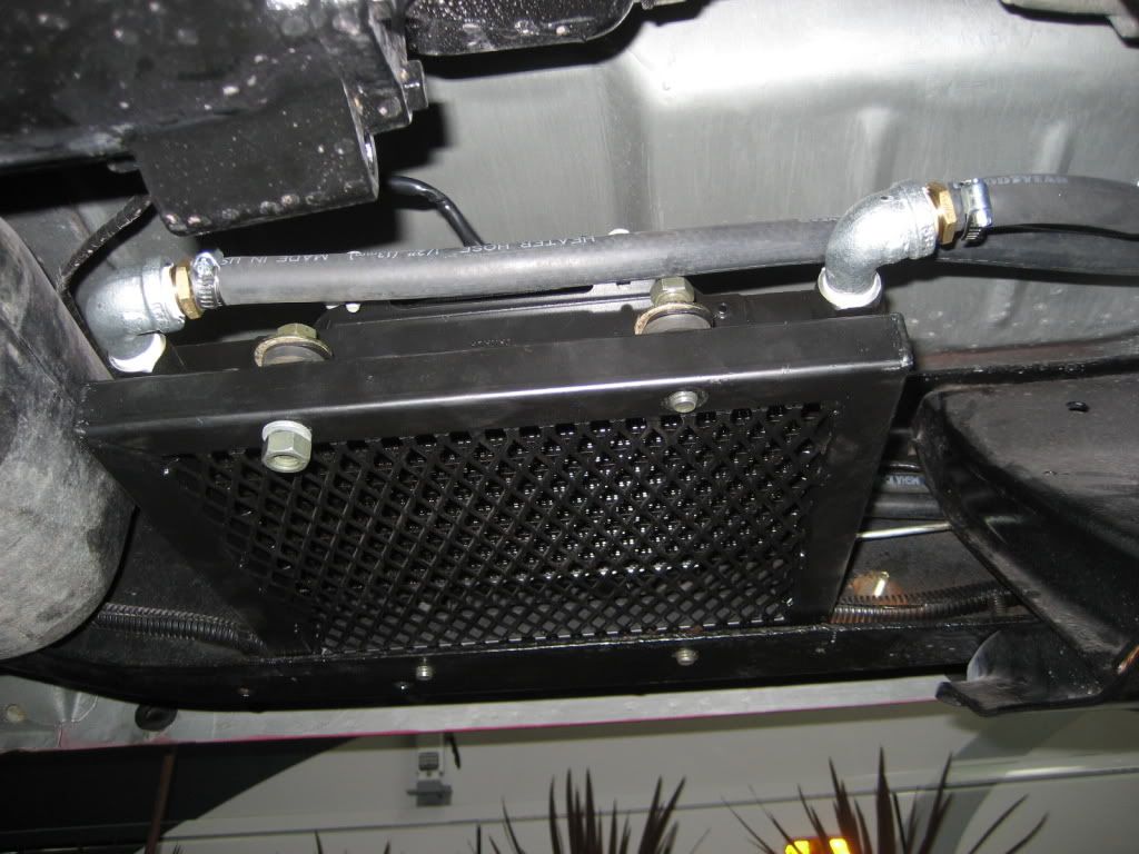 Pic Request Under bed transmission cooler Dodge Diesel Diesel